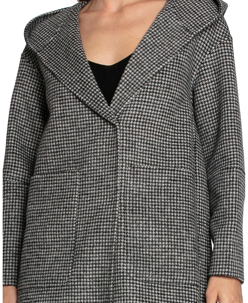 Belle & Bloom Walk My Way Wool Blend Oversized Maxi Coat