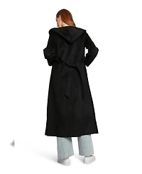 Belle & Bloom Walk My Way Wool Blend Oversized Maxi Coat