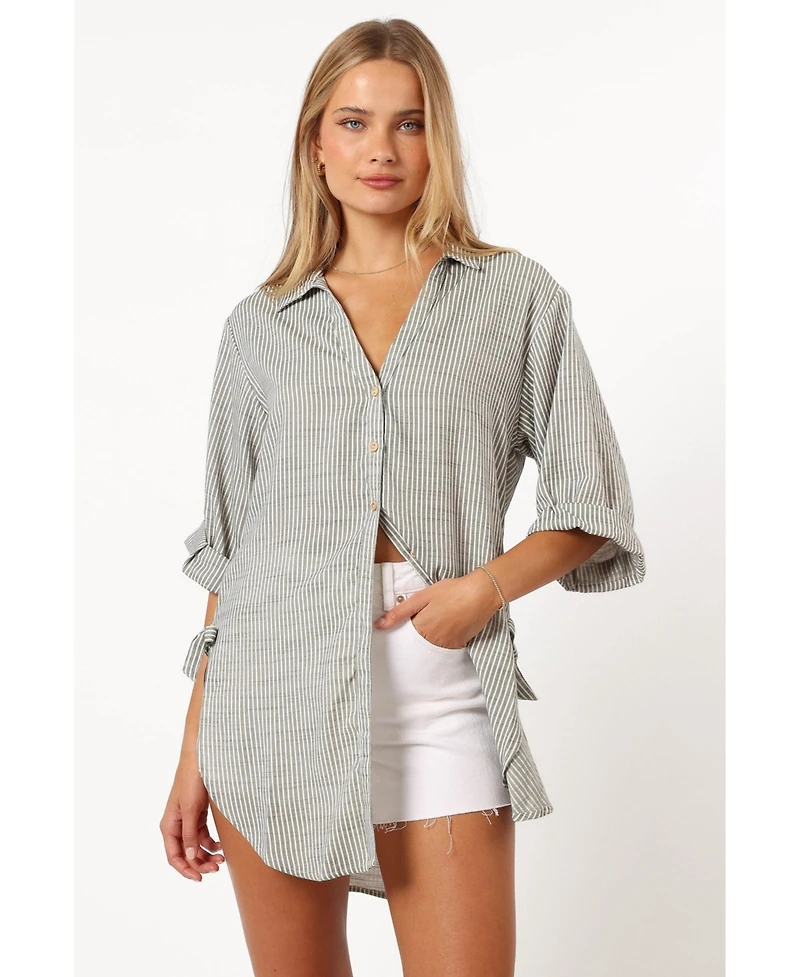Petal and Pup Women's Wren Oversized Shirt