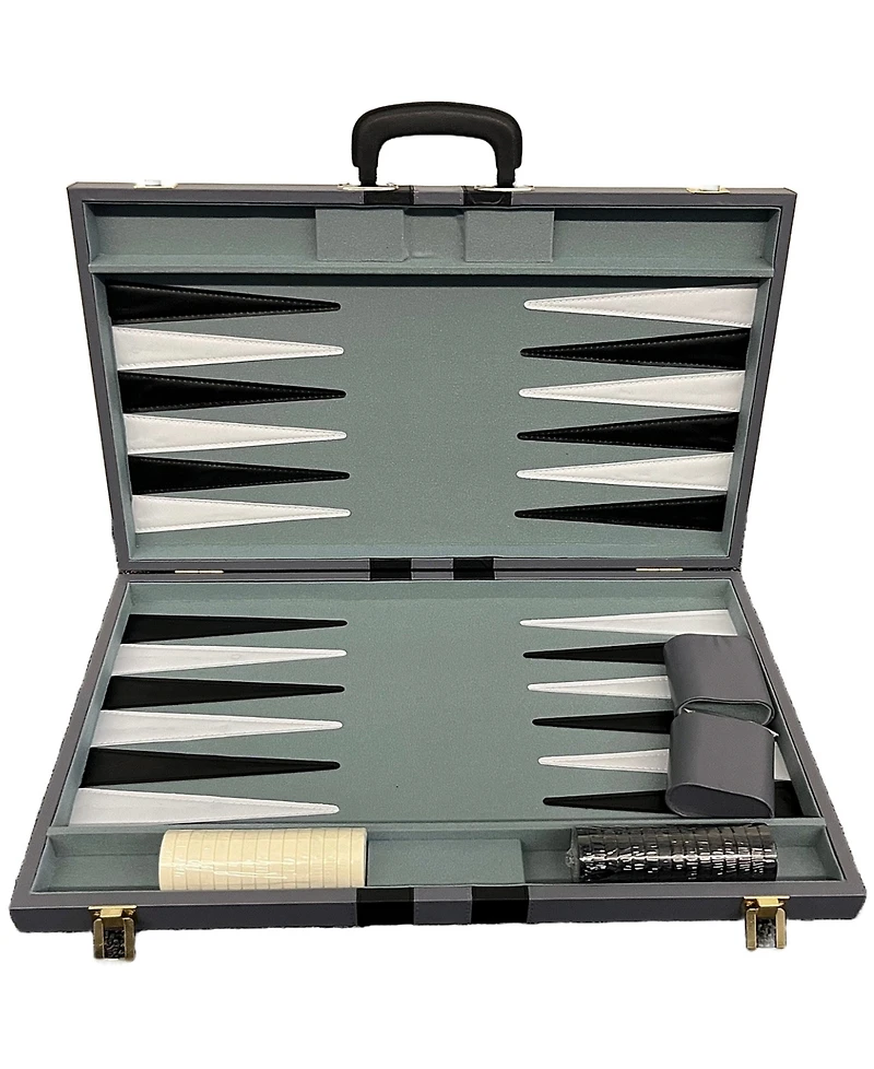 John N. Hansen Co. Classic Game Collection 21" Backgammon Set