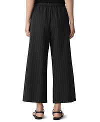 Eileen Fisher Women's Wide Cropped Pants