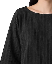 Eileen Fisher Women's Bateau Neck Top