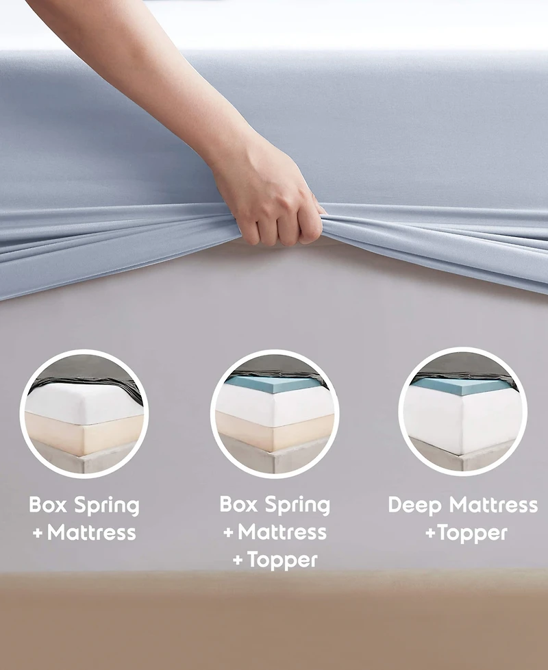 Nestl Premier Collection Deep Pocket 4 Piece Sheet Set