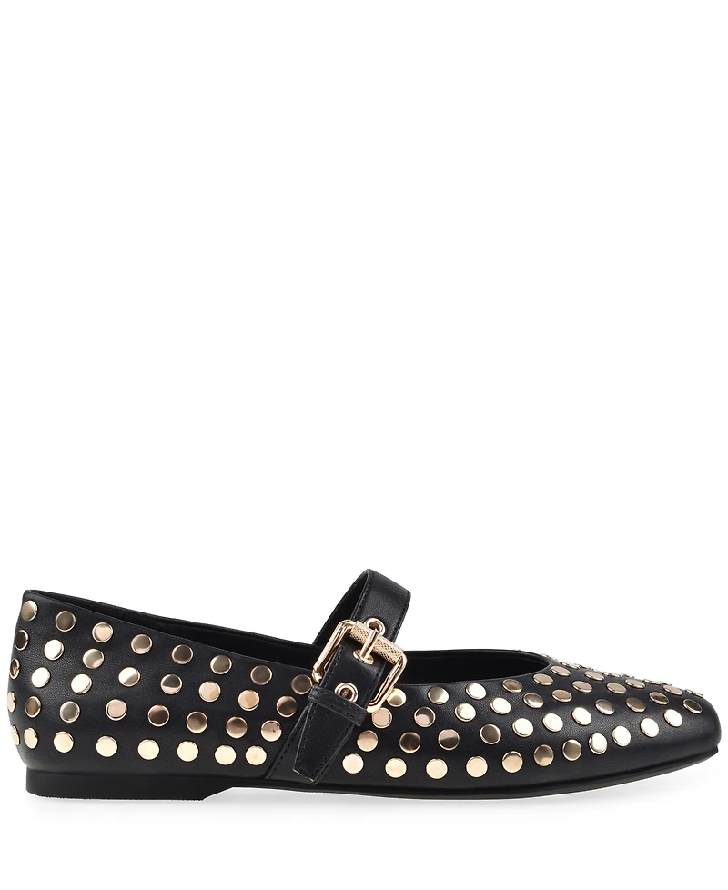 Dv Dolce Vita Women's Mulaney Stud Mary Jane Ballet Flats
