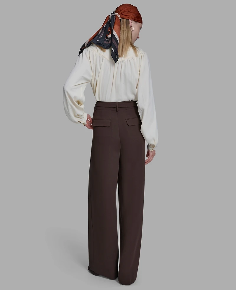 Bcbg Women's Wide Leg Crop Pants