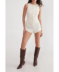 Nasty Gal Women's Essentials Sleeveless Tailored Jumpsuit