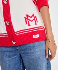 Disney | Macy's Women's Minnie Mouse Cozy Cardigan Embellished with Crystals by Swarovski, Exclusive