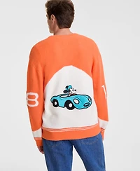 Disney | Macy's Men's Mickey Mouse Button Front Cardigan, Exclusive