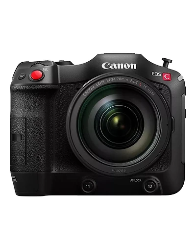 Canon Eos C70 Digital Cinema Camera with Rf 24-70mm f/2.8 Lens