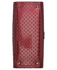 Calvin Klein Women's Verne Signature Embossed Convertible Satchel with Charm