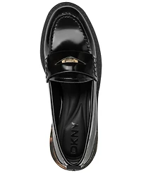 Dkny Women's Raeya Moc Toe Penny Loafers