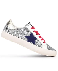 Grande - Silver Glitter Multi Women's's Sneaker by Vintage Havana