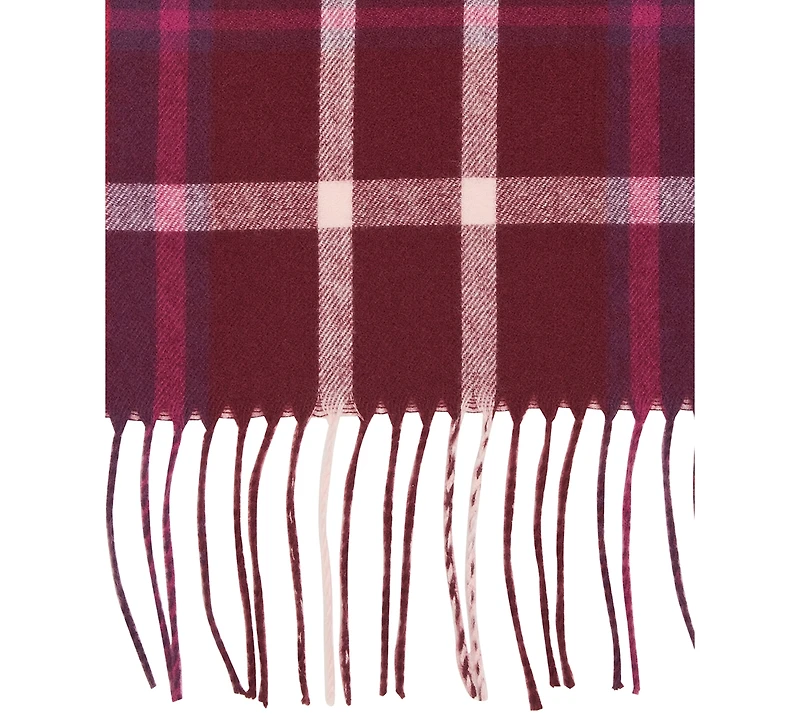 Steve Madden Women's Plaid Midweight Scarf