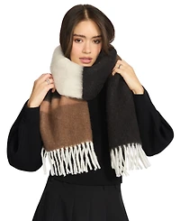Steve Madden Women's Multi-Stripe Woven Scarf