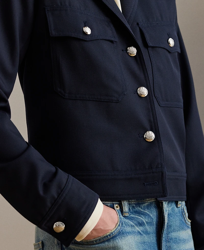 Lauren Ralph Women's Wool Heritage Twill Jacket