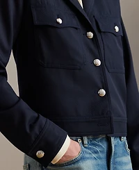 Lauren Ralph Women's Wool Heritage Twill Jacket