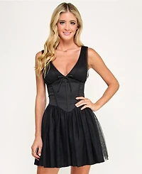 Katia Rae Juniors' V-Neck Tank Ballet Dress