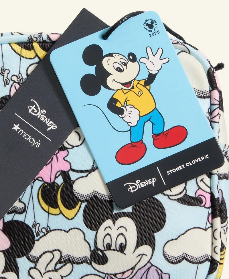 Stoney Clover Lane Disney | Macy's Mickey Mouse & Minnie Mouse Mini Zippered Pouch, Macy's Exclusive