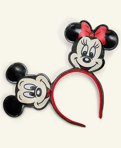 Loungefly Disney | Macy's Mickey Mouse & Minnie Adult Mouse Ears Headband, Created for Macy's