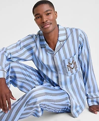 Disney | Macy's Men's Mickey Mouse Satin Pajamas Sleep Set, Exclusive