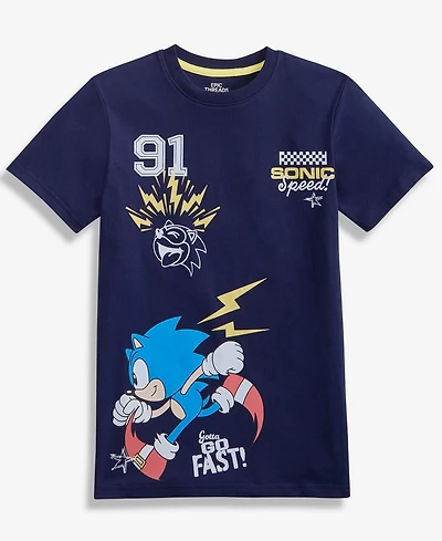Epic Threads Boys 5-20 Sonic Speed T-Shirt, Macy's Exclusive