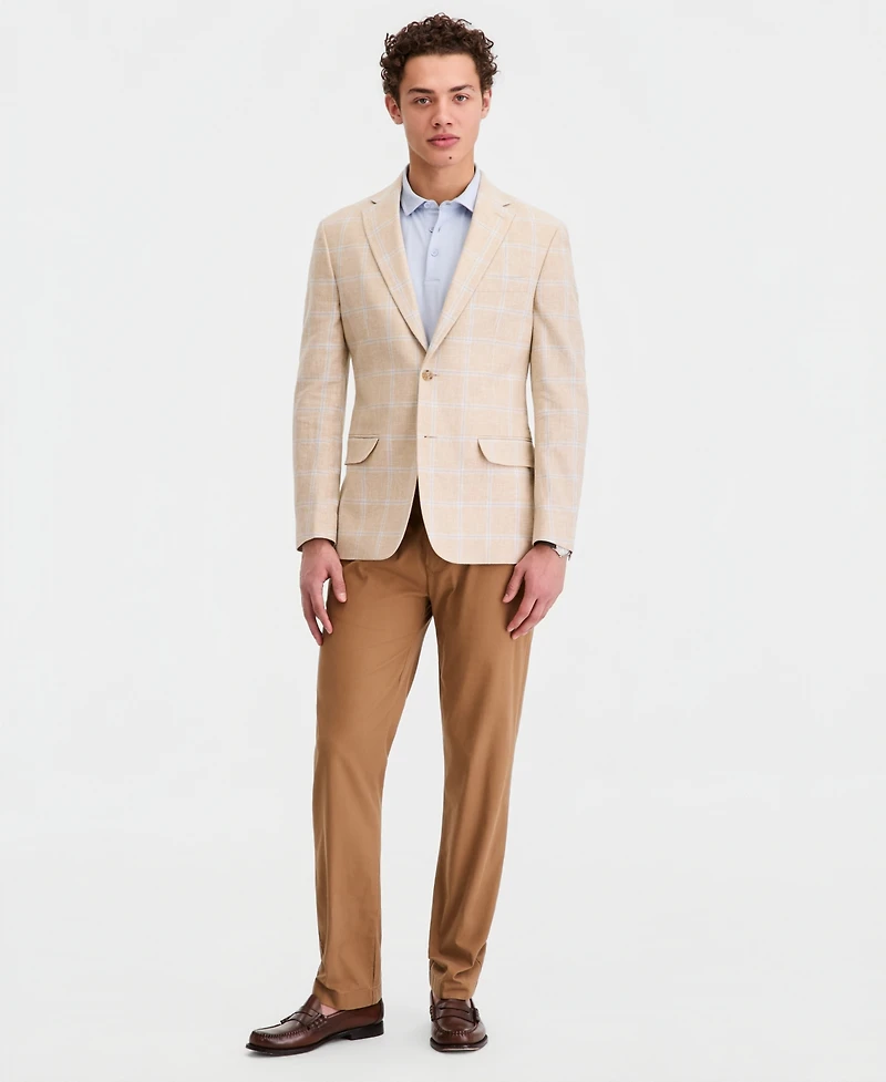Tommy Hilfiger Men's Modern-Fit Plaid Sport Coat