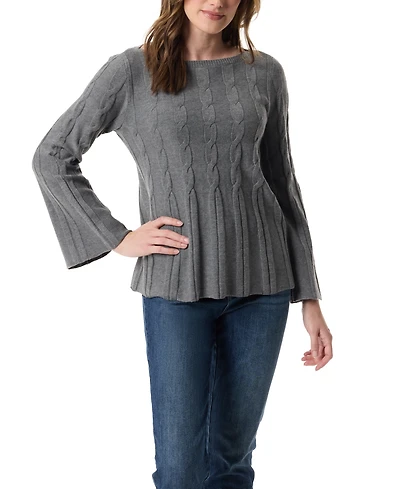 Gloria Vanderbilt Women's Maren Cable Knit Sweater