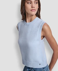 Dkny Jeans Women's Sleeveless Vest Sweater