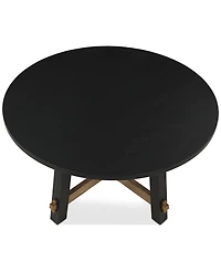 Macai 54" Wood Round Dining Table