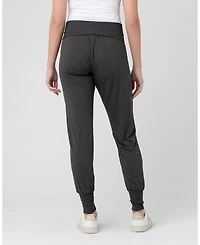 Ripe Maternity Comfortable Charcoal Marle Jersey Lounge Pants