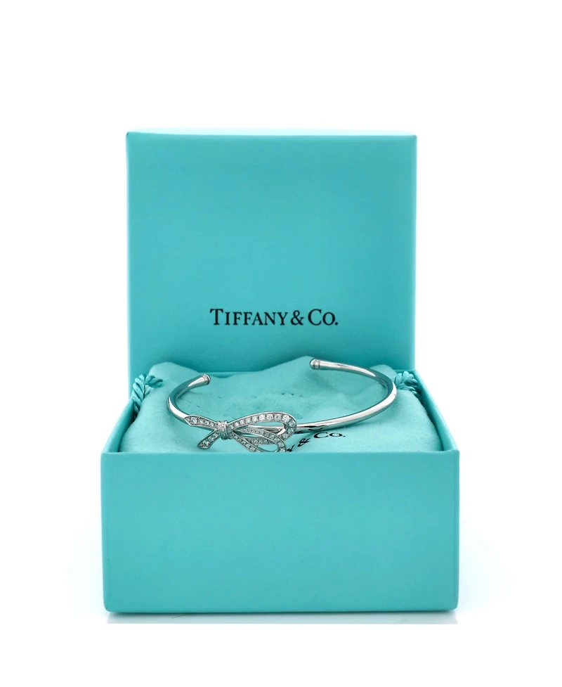 Pre-Owned Tiffany & Co. Bow Knot Cuff Bracelet