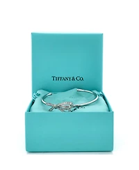 Pre-Owned Tiffany & Co. Bow Knot Cuff Bracelet
