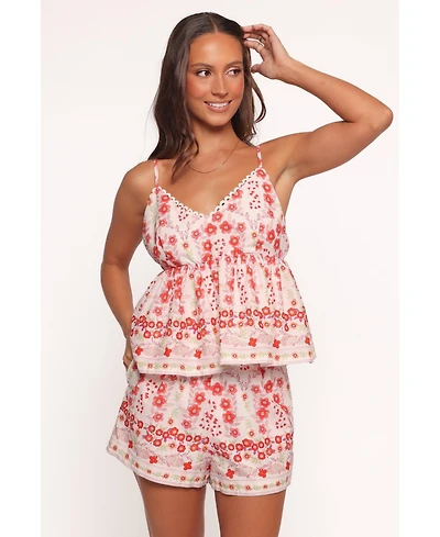 Petal and Pup Women's Ruby Short Set