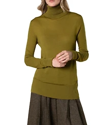 Celtic & Co. Women's British Merino Turtle Neck Sweater