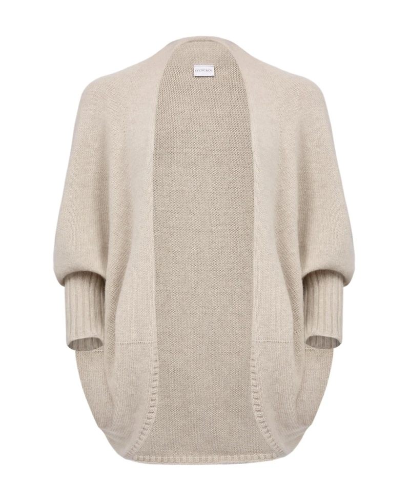 Celtic & Co. Women's British Supersoft Cocoon Cardigan