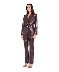 Tahari Asl Women's Mid Rise Full Length Pants