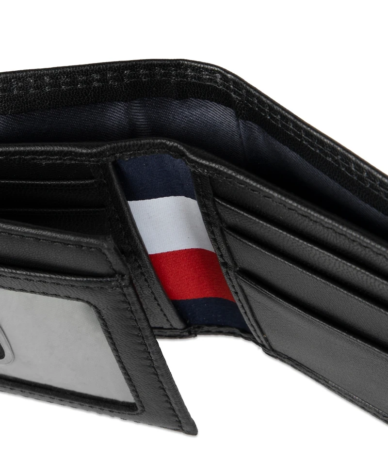 Tommy Hilfiger Men's Bifold Rfid Traveler Wallet