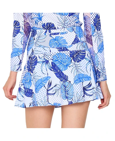 G Lifestyle Back Yoke Ruffle Skort