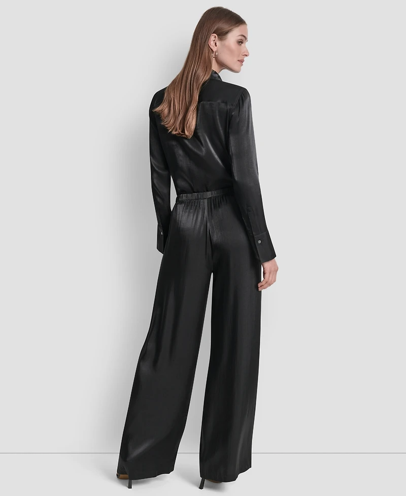 Dkny Women's Wide Leg Pants