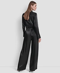Dkny Women's Wide Leg Pants