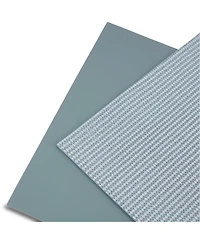 Dainty Home Exeter Reversible Premium Faux Leather 12" x 18" Rectangular Placemats Set of 4