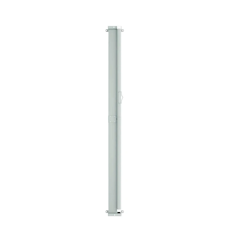 Side Awning Cream Polyester with Pu coating, powder-coated steel