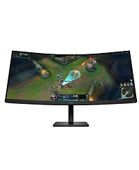 Hp Omen 34c G2 34" 21:9 Wqhd 180Hz Curved Va Lcd Gaming Monitor, Black