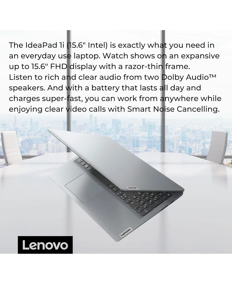 Kuu IdeaPad 1 Student Laptop, 15.6" Fhd Display, Intel Dual Core Processor, 12GB Ram, 512GB Ssd + 128GB eMMC, 1 Year Office 365, Wi-Fi 6, Webcam,