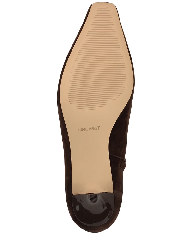 Nine West Women's Hermena Kitten Heel Dress Booties