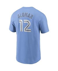 Nike Men's Roberto Alomar Powder Blue Toronto Jays Cooperstown Collection Name Number T-Shirt