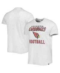 47 Brand Men's Heathered Gray Arizona Cardinals Dozer Franklin Lightweight T-Shirt
