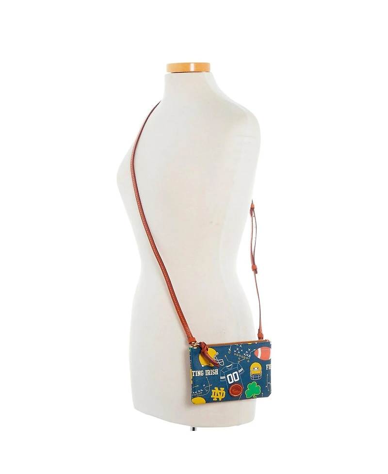 Dooney & Bourke Notre Dame Fighting Irish Top Zip Crossbody Purse