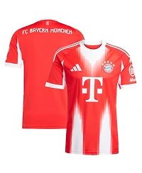 Adidas Men's Red Bayern Munich 2025/26 Home Replica Jersey