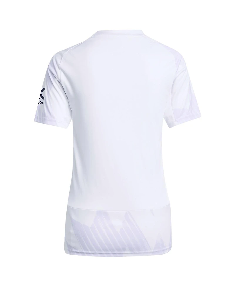 Adidas Women's White Manchester United 2025/26 Away Replica Jersey